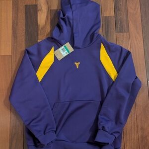 Nike Kobe Therma Dri-FIT Hoodie Youth Purple/Gold NWT Mamba Lakers Colors